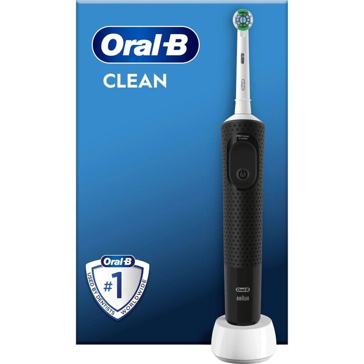Brosse à dents Oral-B Vitality 103 Clean, boîte à suspendre, noire