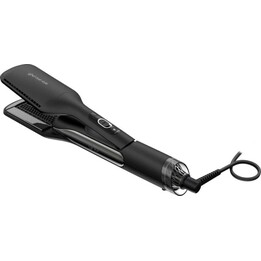 Ghd Duet 2 em 1: Alisador de cabelo e secador de ar quente, preto