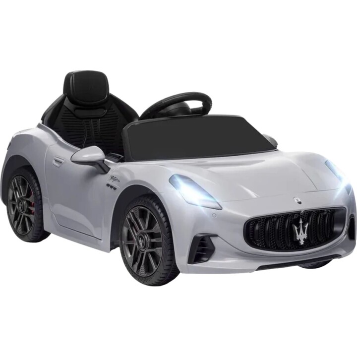 Maserati GranTurismo Folgore 12V Gris - Coche eléctrico para niños 