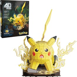 Figura Spin Master 4D Pokemon Pikachu 80910