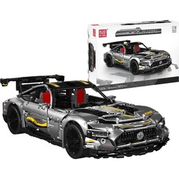 MOULD KING 13126 AMG GT Quicksilver voiture de sport argentée