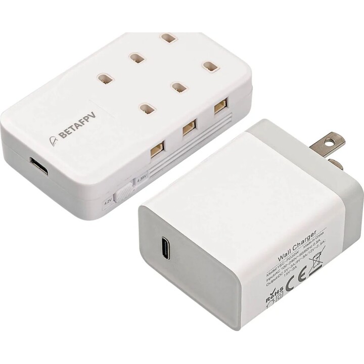 Betafpv 6-Port 1S Charger for Drone Batteries