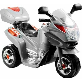 LEAN Toys HC8051 moto électrique pour enfant argentée