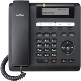 Mitel OpenScape Tischtelefon CP205T Schwarz