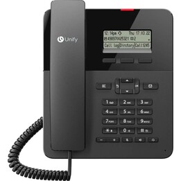 Téléphone de bureau Mitel OpenScape CP110 noir