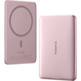 Baseus PicoGo AM41 5000 mAh 20 W ultraflache Powerbank MagSafe Pink
