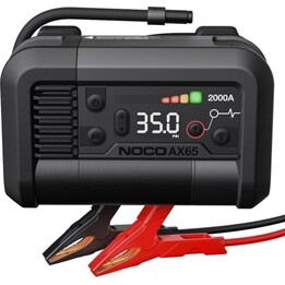 Noco AX65 12 V 2000 A: Arrancador de bateria e compressor de ar