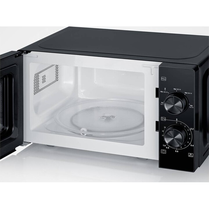 Micro-ondas Severin MW 7790 de 20 litros e 700 W, com 5 níveis de potência e função de descongelação