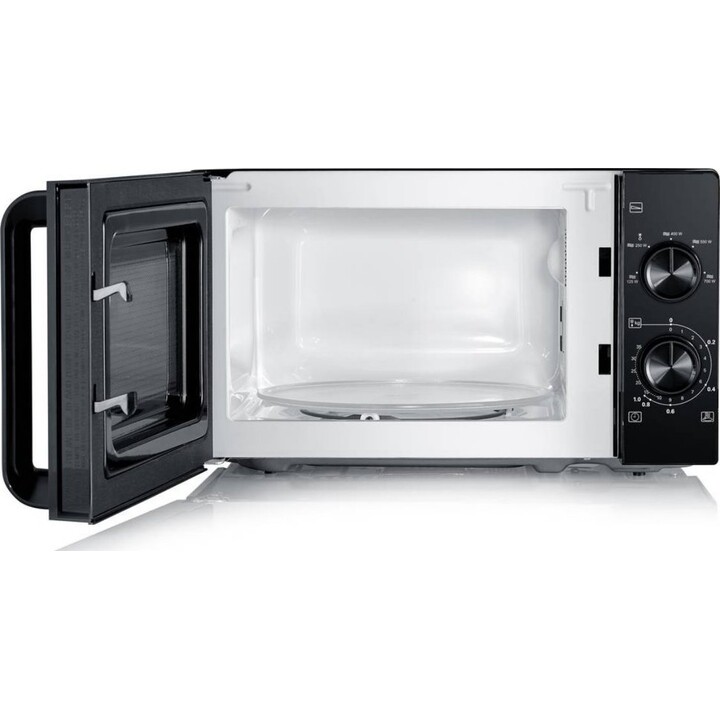 Micro-ondas Severin MW 7790 de 20 litros e 700 W, com 5 níveis de potência e função de descongelação
