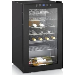 SEVERIN WKS8908 G Cantinetta per vino da 36 bottiglie, nera