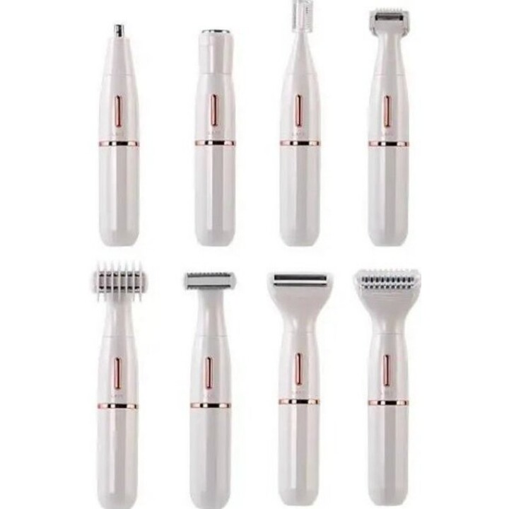 Épilateur multifonction LAFE UltraTrim pour femmes, avec 6 têtes interchangeables