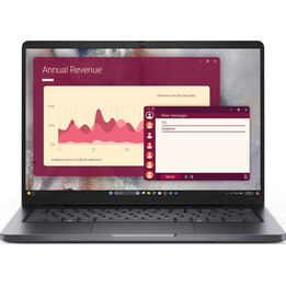 DELL Pro 14 PC14250 Intel Core 5 120U Laptop 35,6 cm (14") Full HD+ 16 GB DDR5-SDRAM 512 GB SSD Wi-Fi 6E (802.11ax) Windows 11 P