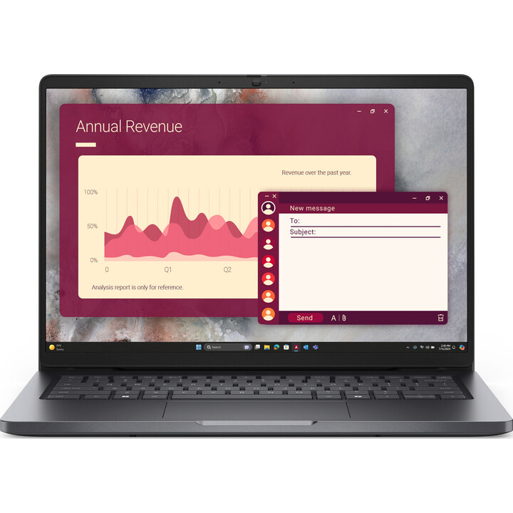 DELL Pro 14 PC14250 Intel Core 5 120U Portátil 35,6 cm (14") Full HD+ 16 GB DDR5-SDRAM 512 GB SSD Wi-Fi 6E (802.11ax) Windows 11