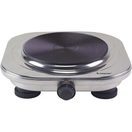 Cuisinière électrique BEPER P101PIA100, plaque en fonte Ø 18,5 cm, thermostat réglable sur 5 niveaux