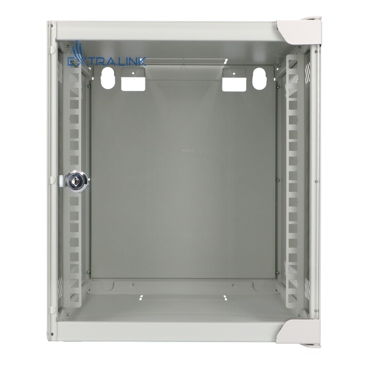 Extralink Lite 6U 10" 280x310 Wall-mounted Rackmount Cabinet Gray