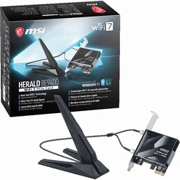 MSI Herald BE9400 PCIe WiFi 7 Bluetooth 5.4 - Confezione sfusa