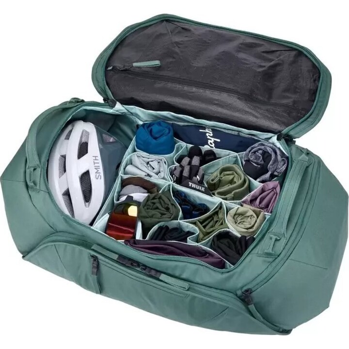 Saco desportivo Thule 5175 Roudtrip para bicicleta, 55 L, verde enevoado