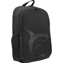 Mochila de senderismo White Shark Scout, de poliéster negro