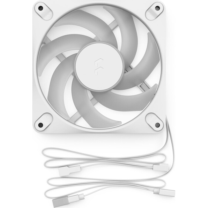Fractal Design Dynamic 3 RGB 120 mm blanco