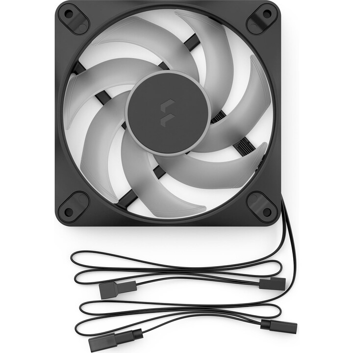 Fractal Design Dynamic 3 RGB 120 mm Noir