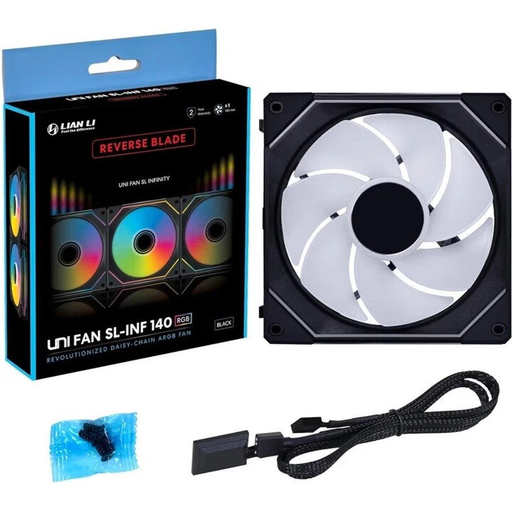 Ventilador para carcasa de 140 mm/G99.14RSLIN1B.00 de Lian Li