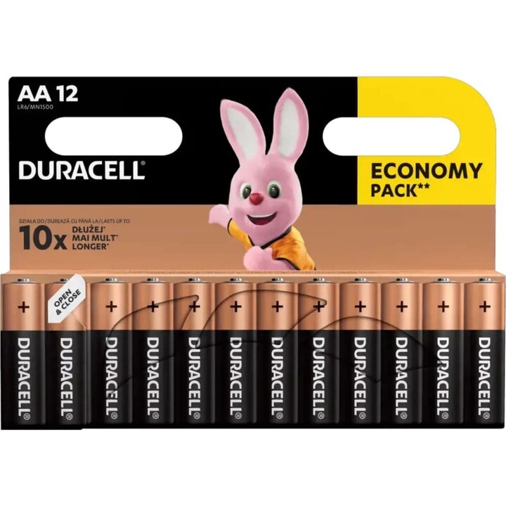 DURACELL Basic LR6 BL12 pilas alcalinas AA