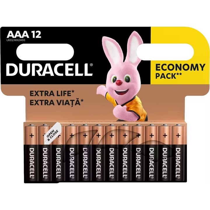 DURACELL 5000394203389 pila doméstica Batería de un solo uso AAA Alcalino