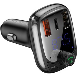 Baseus CCMT000101 transmetteur FM 87,5 - 108 MHz Bluetooth Noir