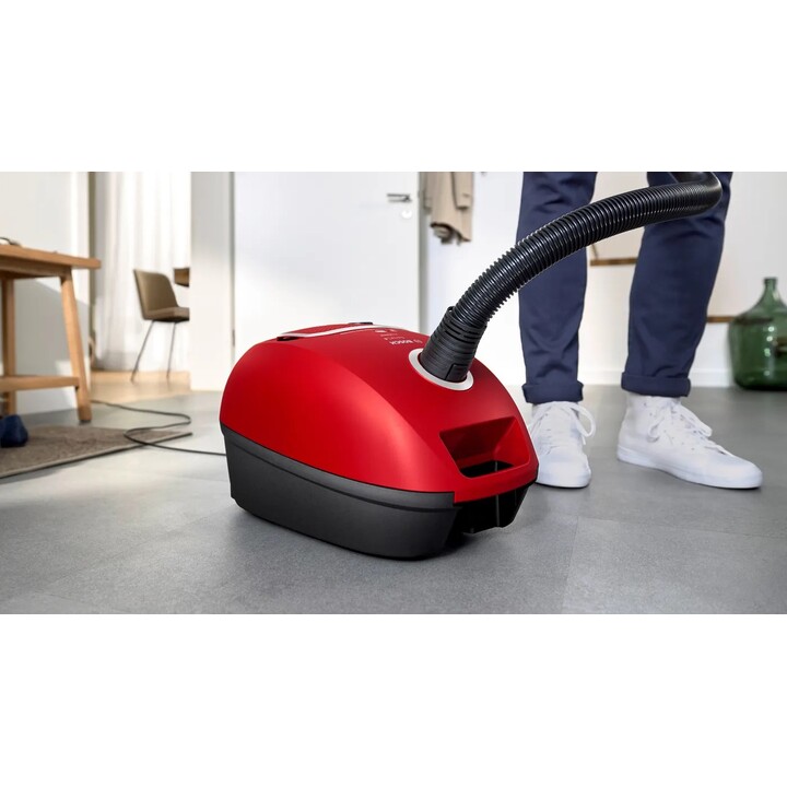 Aspirador de pó Bosch BGB41PET1, 4 litros, cilindro, seco, 700 W, com saco para pó.