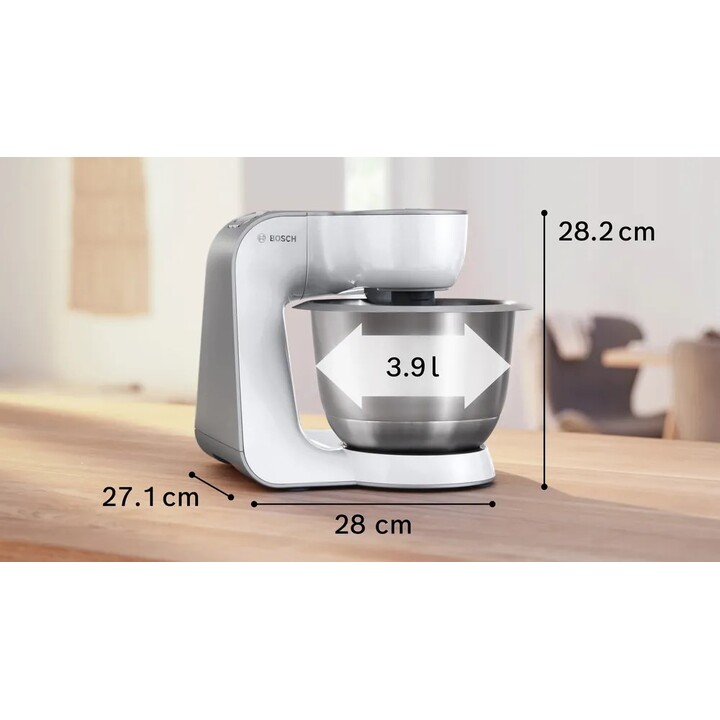 Bosch Series 4 MUM58200 food processor 1000 W 3.9 L White