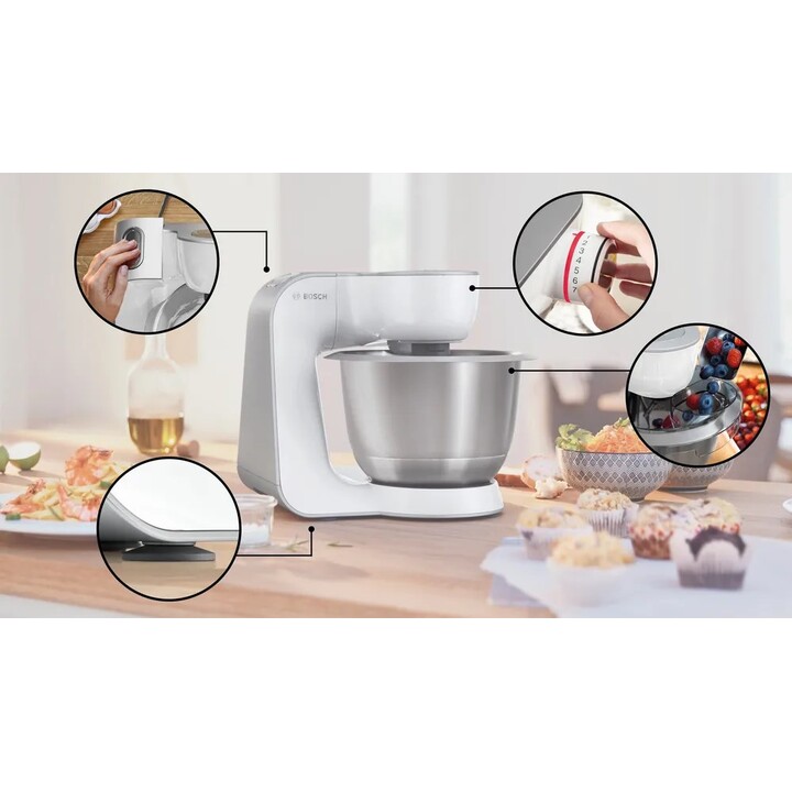 Bosch Series 4 MUM58200 food processor 1000 W 3.9 L White