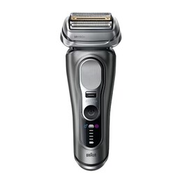 Afeitadora y recortadora Braun Series 9 Pro+ 9655cc 8700216554374 con lámina, color gris