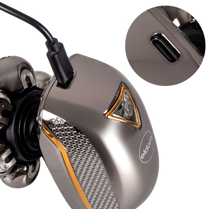 Rasoir électrique visage et tête 5 en 1 ELDOM G61