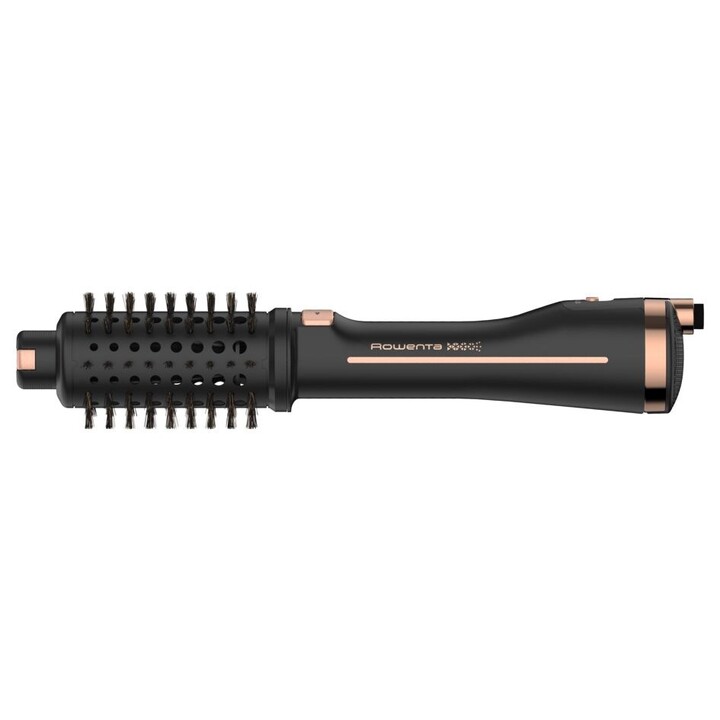 Escova de ar quente Rowenta Ultimate Experience CF9620, preta e cobre, 750 W