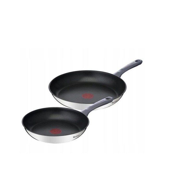 Tefal Daily Cook G7132S55 juego de 2 sartenes 24/28 cm