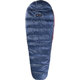Sac de couchage en duvet Małachowski Traveller 450 XL (189-200 cm) - Bleu marine, taille : gauche