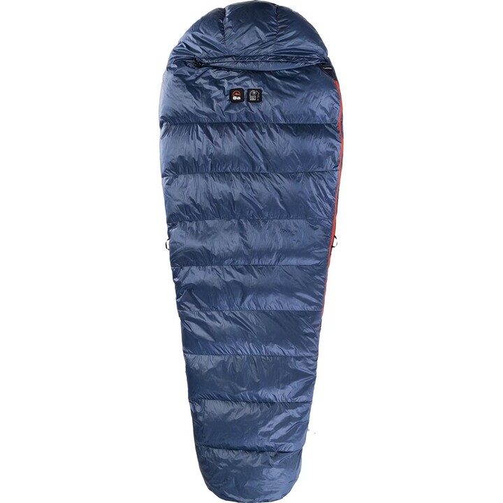 Sac de couchage en duvet Małachowski Traveller 450 XL (189-200 cm) - Bleu marine, taille : gauche