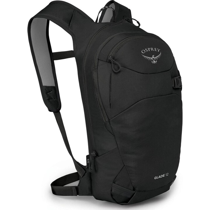 Osprey Glade 12 Ski Backpack - Black/Black