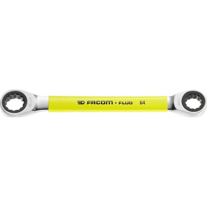 FACOM 64 Gerader Ratschenschlüssel in Zoll 1/2 x 9/16