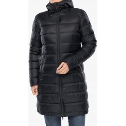 Cappotto da donna in piuma Turbat Odda 2 - Nero corvino, Taglia: L