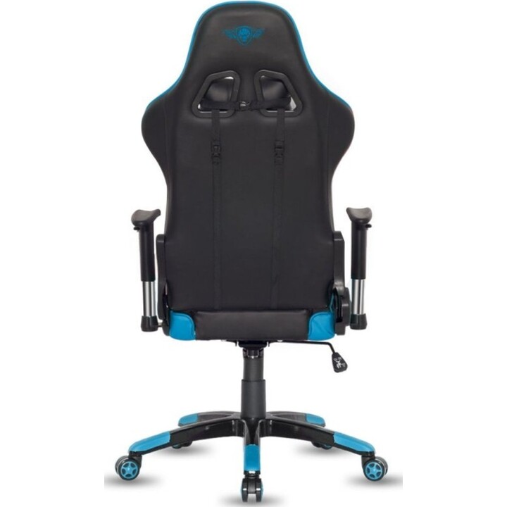NASA Spirit chaise gaming noir/bleu clair