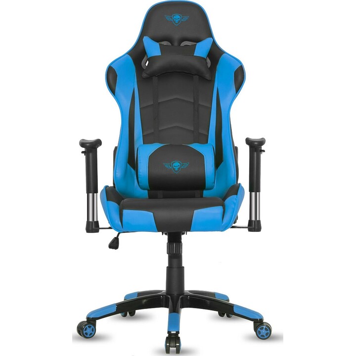 NASA Spirit chaise gaming noir/bleu clair