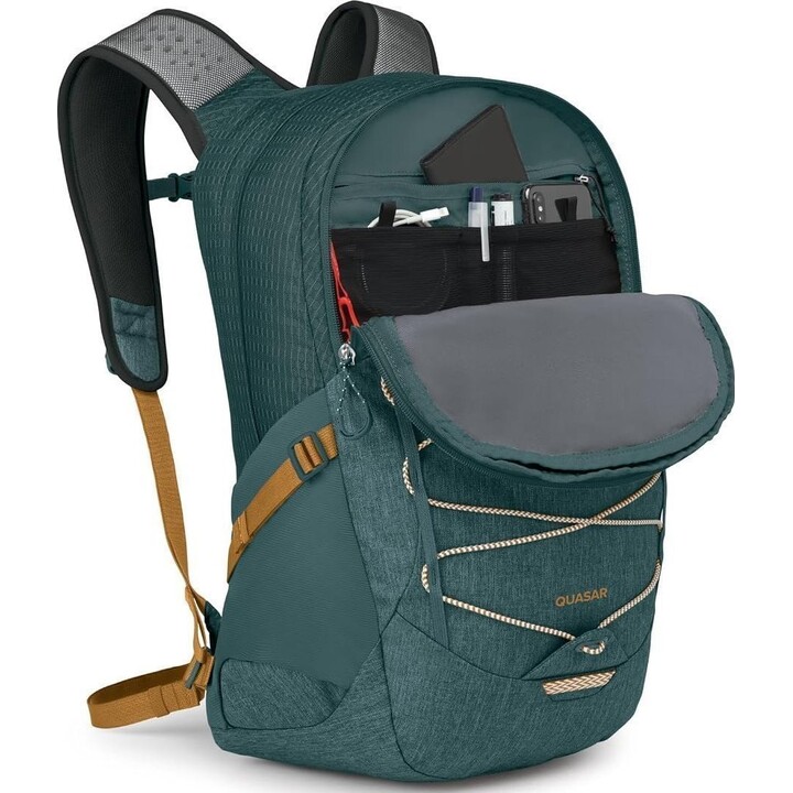 Osprey Quasar Laptop-Rucksack – Torrent Heather Blue