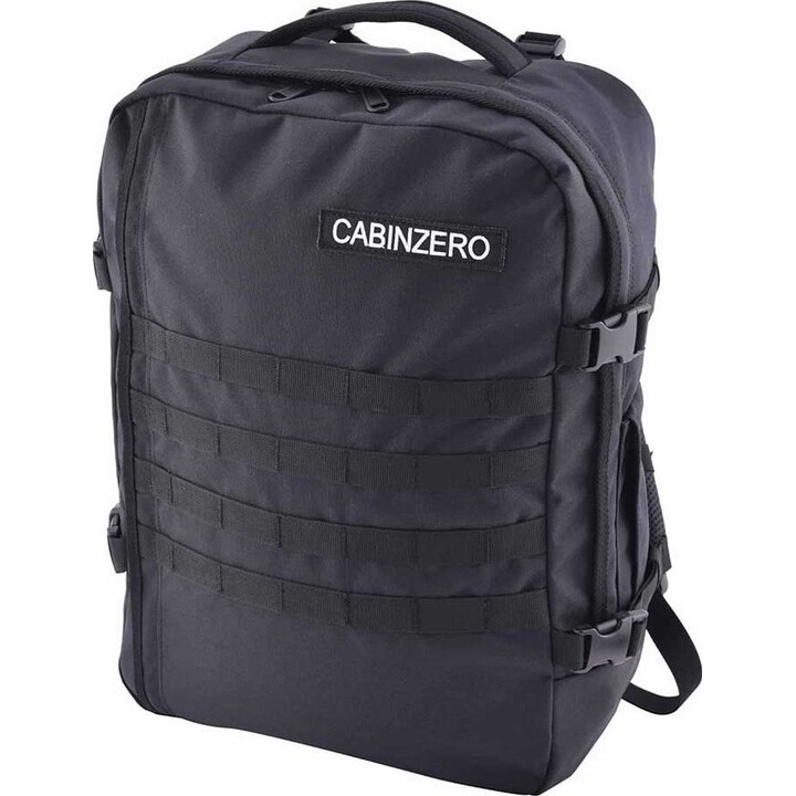 CabinZero 36L Military Backpack - Absolute Black