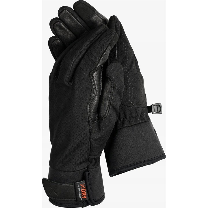 Limb securing gloves - black, size: L