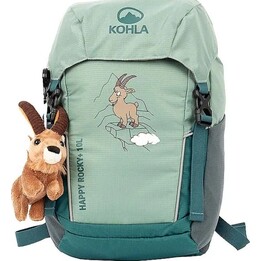Mochila infantil Kohla Neo de 10 litros - Limão com caril/Caviar