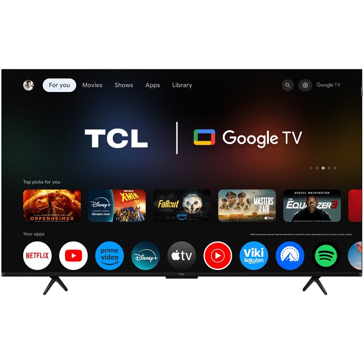 TCL P8L 55P8L Fernseher 139,7 cm (55") 4K Ultra HD Smart-TV WLAN Schwarz 450 cd/m²