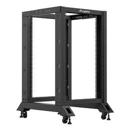 Lanberg OR01-6818-B 18U Rack Cabinet, Freestanding Rack or Frame, Black