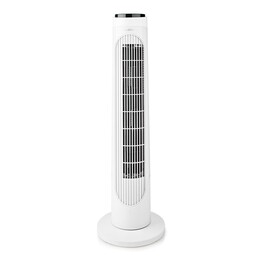 Nedis FNTR13CWT40 calefactor eléctrico Interior Negro, Blanco 50 W Ventilador eléctrico
