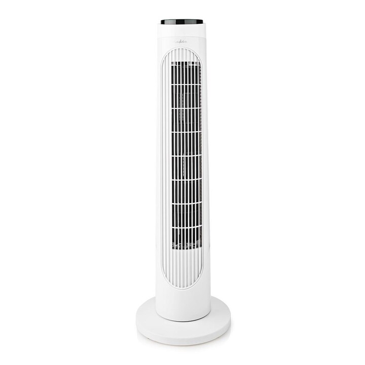 Weiße Nedis 50W Säulenventilator